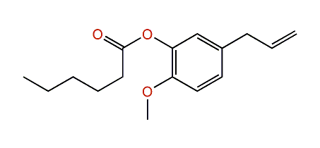 3-Allyl-6-methoxyphenyl hexanoate